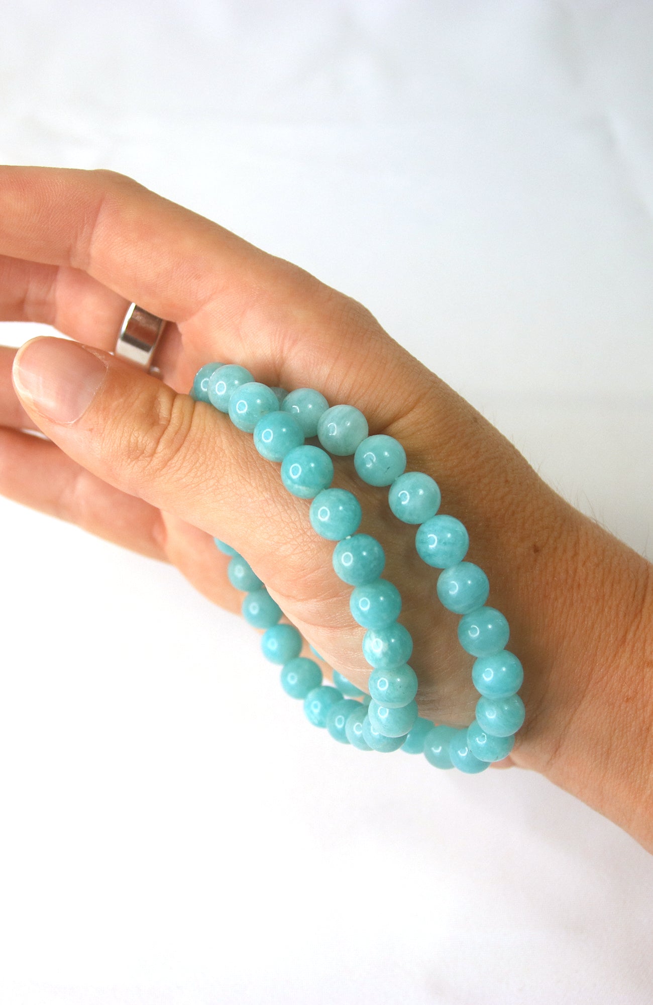 Amazonite 8mm Bracelet 222